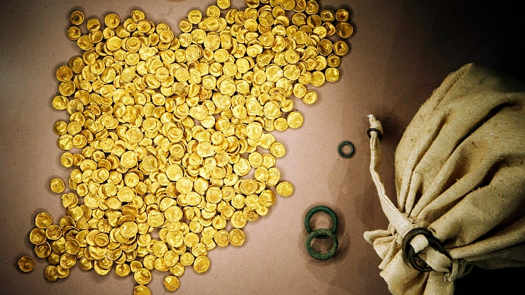 Der größte keltische Goldschatz des 20. Jahrhunderts gestohlen, es dauerte 9 Minuten